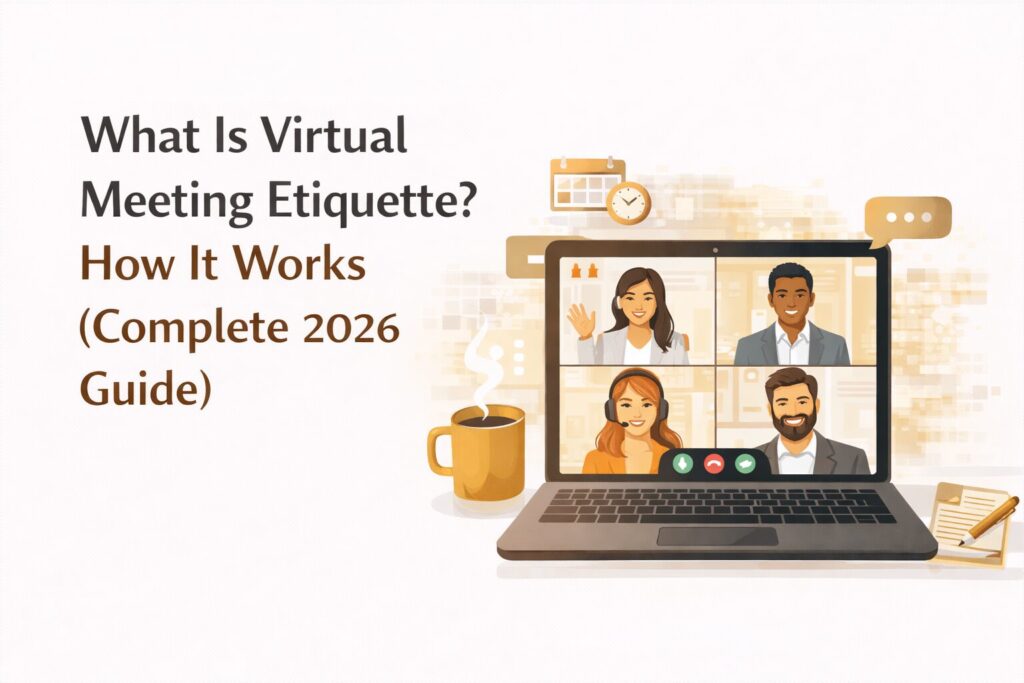 virtual meeting etiquette