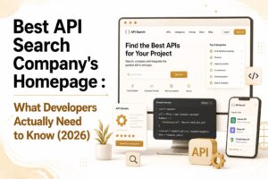 Best API Search Company's Homepage