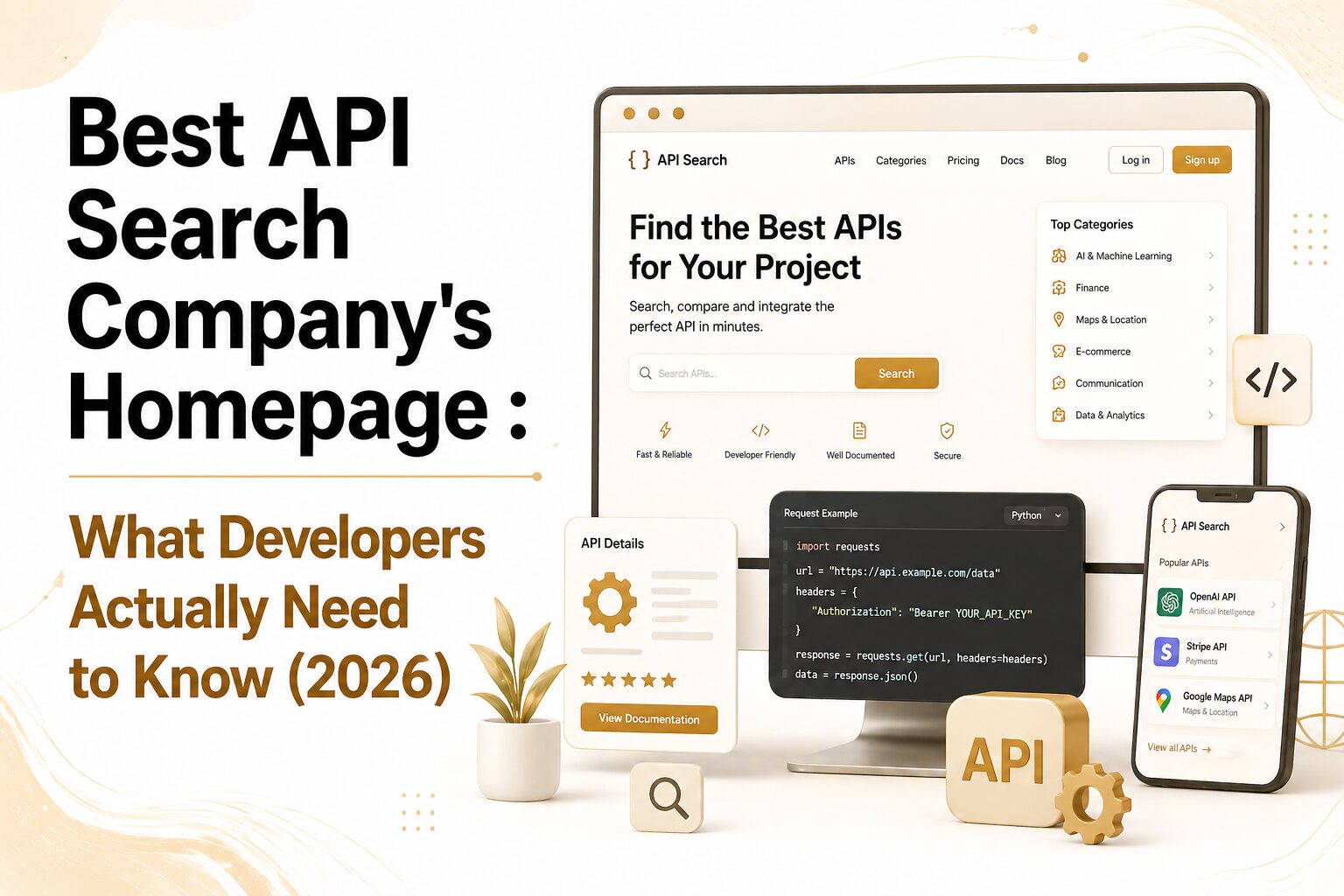 Best API Search Company's Homepage