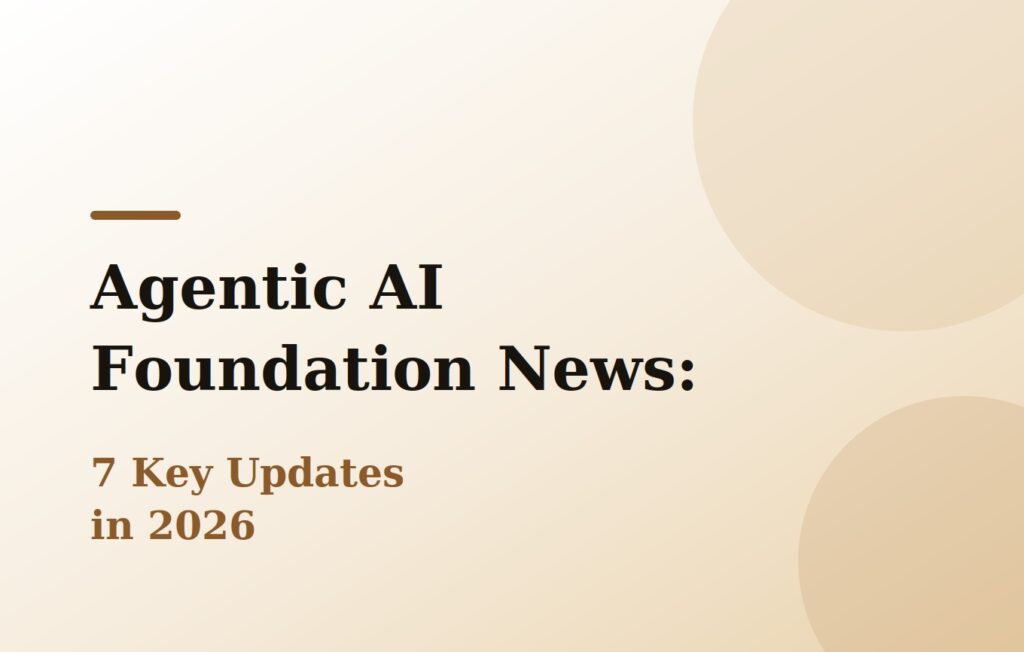 Agentic AI Foundation News
