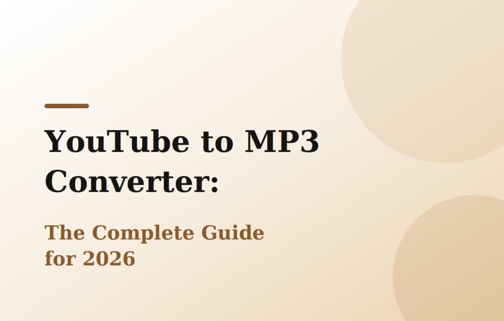 YouTube to MP3 Converter