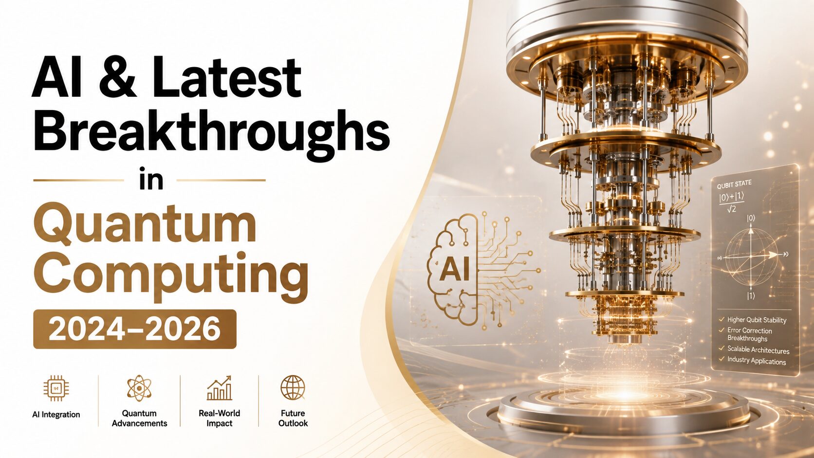 AI and the latest breakthroughs in quantum computing from 2024 to 2026 latest breakthroughs in quantum computing from 2024
