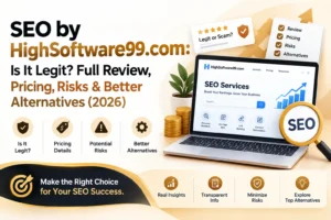 SEO by HighSoftware99.com review covering legitimacy, pricing, risks, and better SEO alternatives in 2026