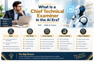 Chief Technical Examiner in the AI era explaining role, skills, and future opportunities